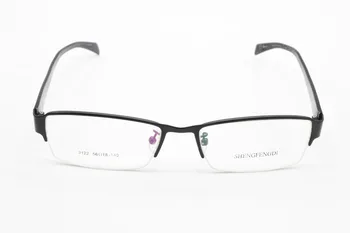 2019 Gafas 2016 yarı jant Alaşım Siyah Iş Unisex Gözlük Çerçeve Custom Made Optik Miyopi Ve Okuma Lens+1+1.5+2+2.5+3to + 6