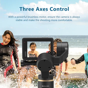 INKEE FALCON-3-Axis Eylem Kamera Gimbal Sabitleyici Anti-Shake Kablosuz Kontrol GoPro Hero 9/8/7/6/5 OSMO Insta360